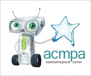 фирстиль компьютерного салона (лого+характер)