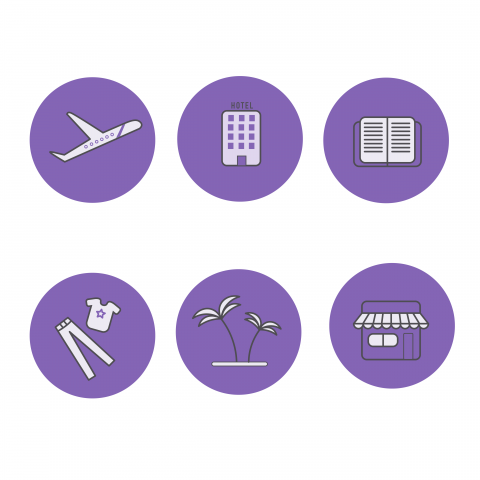 Cashback icon set
