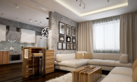 Дизайн квартиры 90 кв.м.