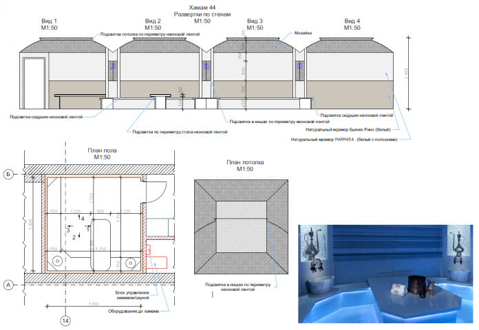 Дизайн хамама