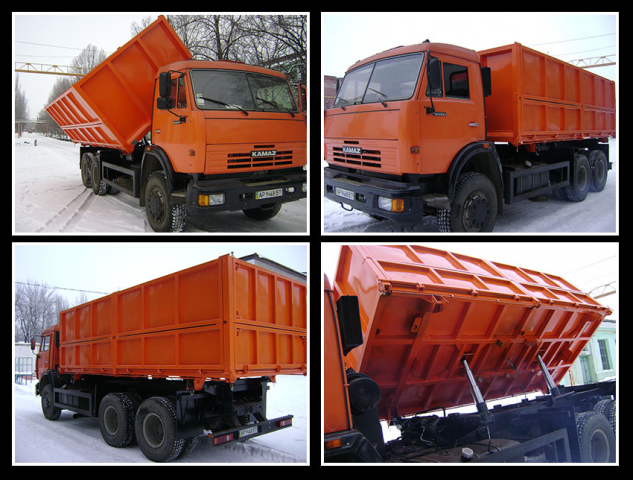 Переоборудование в самосвал-зерновоз