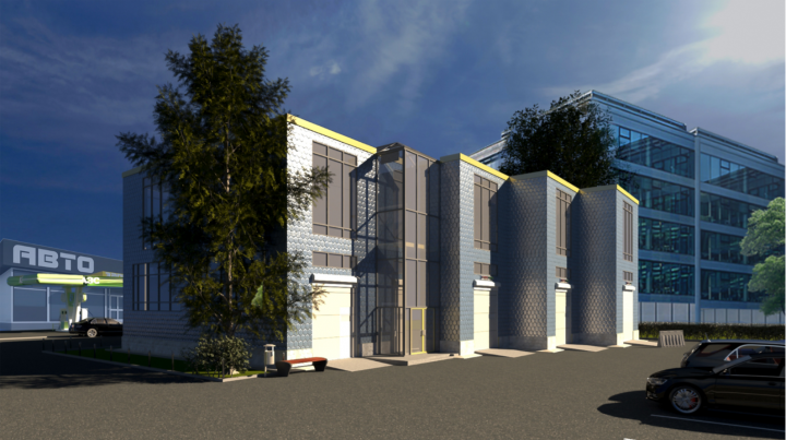 Авторемонтная мастерская с магазином автопринадлежностей