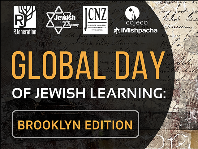 Facebook BANNER |Global Day of Jewish Learning: Brooklyn Edition