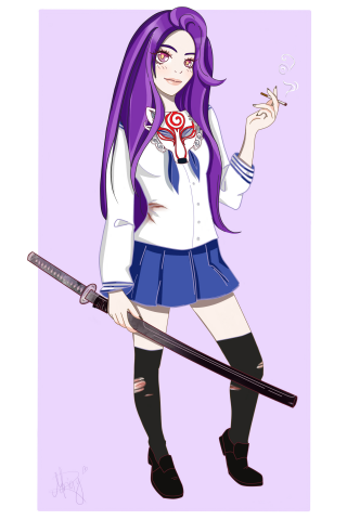 Japanese schoolgirl