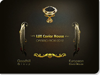 Lux Caviar House flash intro