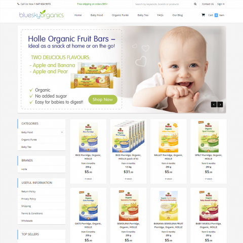 Blue Sky organics