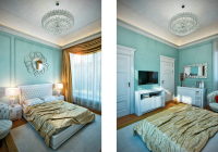 Дом в нормандском стиле. Интерьеры.