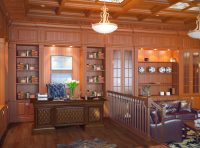 Дом в нормандском стиле. Интерьеры.