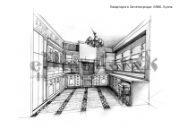 Квартира в Зеленограде. Кухня.