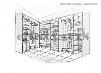 Гардеробная.