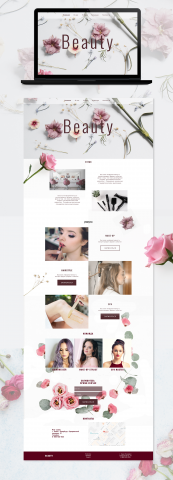 Лендинг Салон красоты