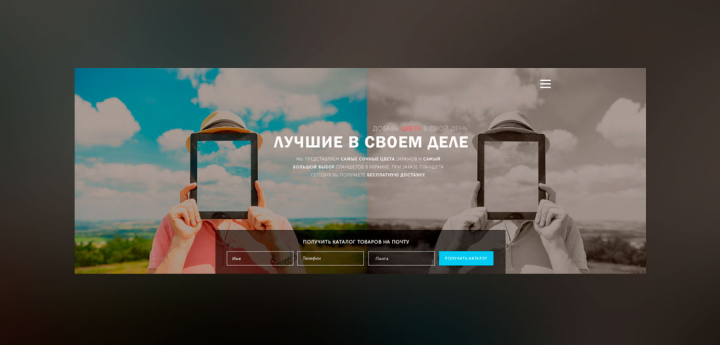 Разработка сайта по продаже планшетов