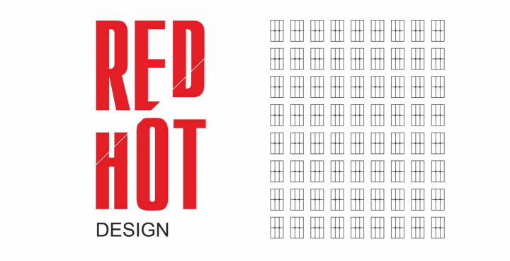 Фирменный стиль марки одежды для женщин RED HOT