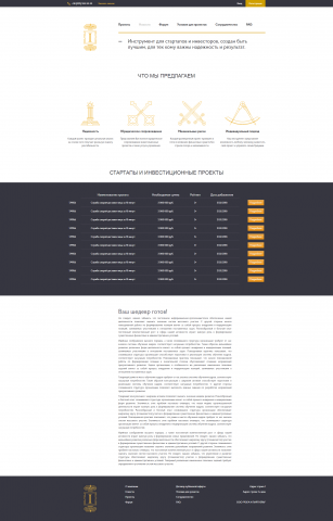 Поиск инвестиций для проектов