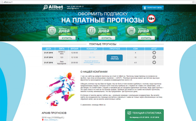 Сайт торговли прогнозами