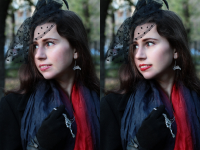 Евгения, портрет и ретушь