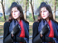 Евгения, портрет и ретушь