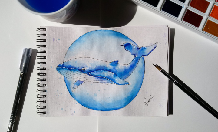 Акварельный скетчинг