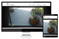 Сайт компании, занимающейся тротуарной плиткой