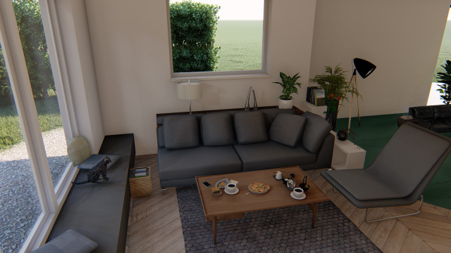 Интерьер внутреннего помещения