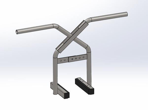 Проектирование захват-клещей для бордюра. SolidWorks