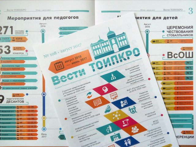 Спецвыпсук газеты «Вести ТОИПКРО»