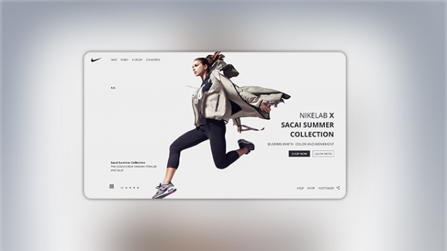 Концепт магазина NIKE