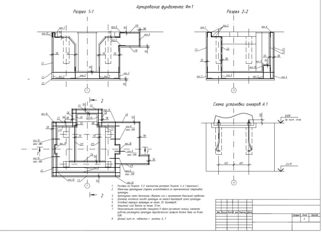 КМД, расчеты фундаментов и конструкций