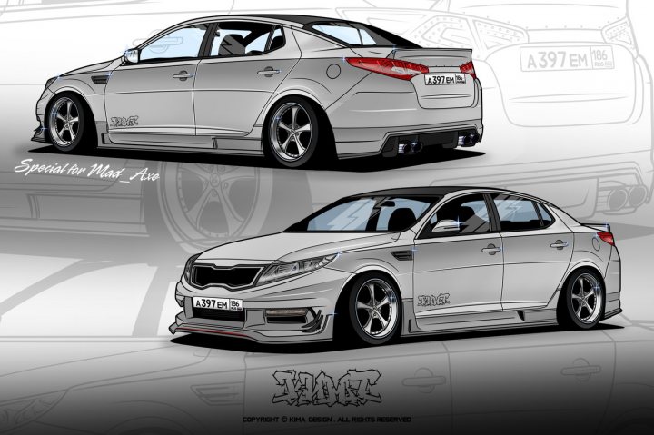 Kia Optima OriginLabo Kit