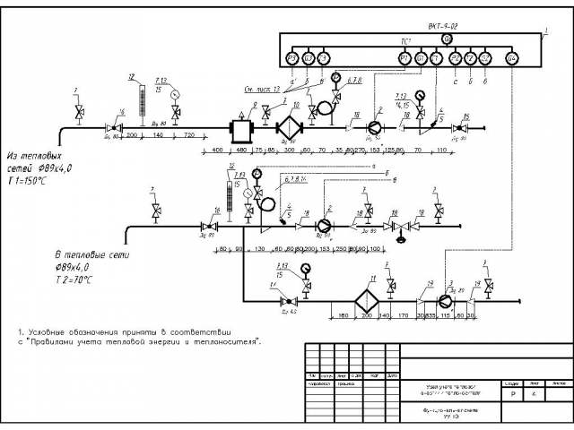 Узел учета тепловой энергии