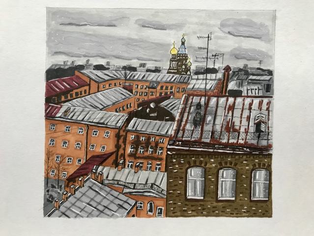 Город (маркеры)