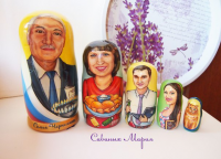Матрешка портретная