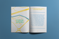 Макет журнала для Forum Aveiro