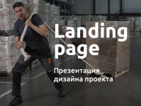 Дизайн LendingPage для системы MIS