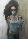 Amy Winehouse  (пастель)