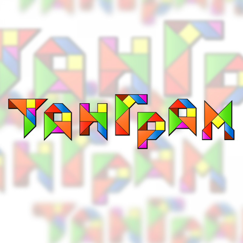 Логотип для игры танграм