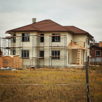 Каркасный дом 12,5х 16.4м.