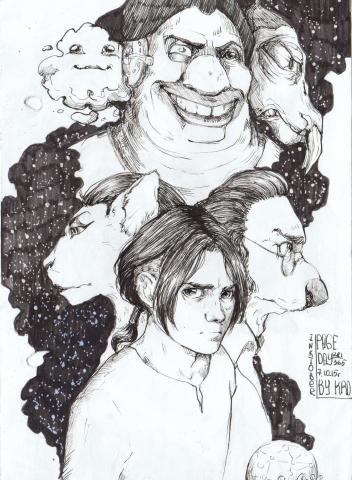 фанарт к м/ф "Планета Сокровищ"