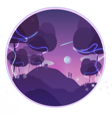 pink sky
