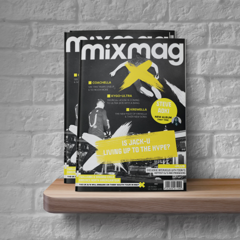 Дизайн обложки журнала Mixmag