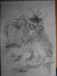 Girl and Owl