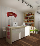 Интерьер офиса для производственной компании "Радонеж". Холл