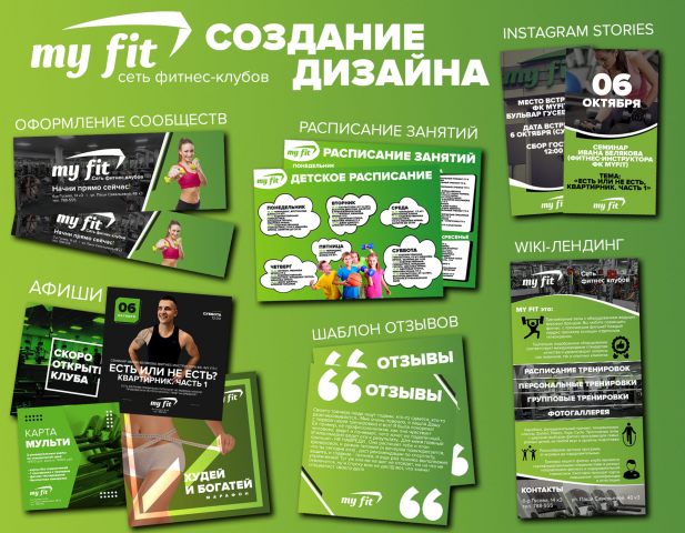 Сеть фитнес-клубов «MY FIT»