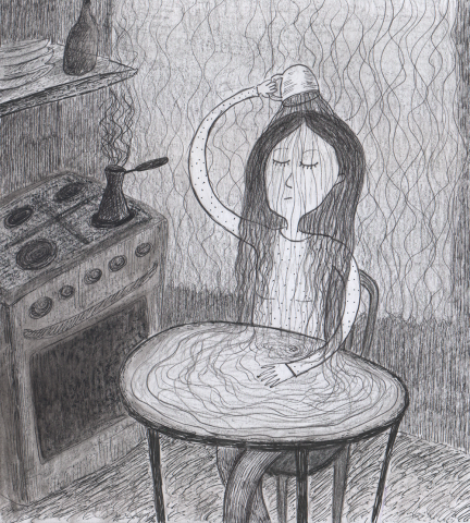 кофе на голову