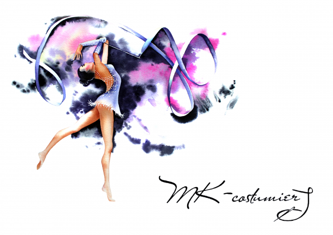Watercolor illustrations for MK-costumie
