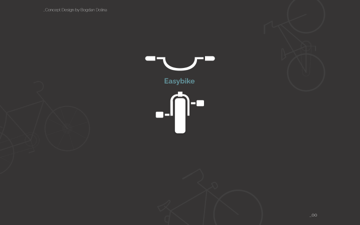 Concept site about bicycle