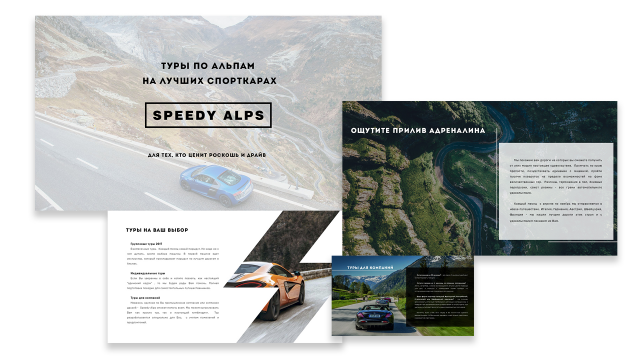 Презентация "Speedy Alps"
