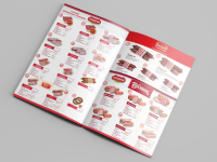 Макет буклета для сети магазинов мясной продукции