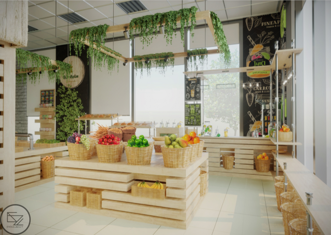 Дизай-проект магазина