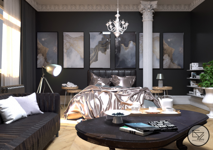 Дизай-проект квартиры в г.Сочи